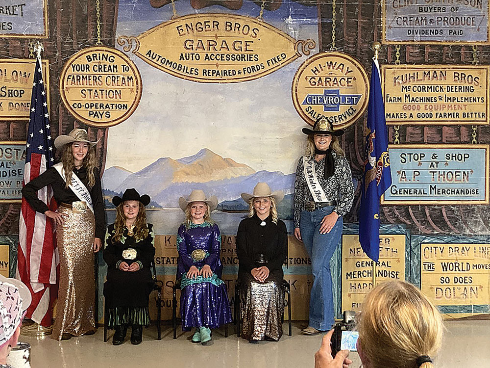 Little Miss passes the buckle in White Earth Valley rodeo pageant
